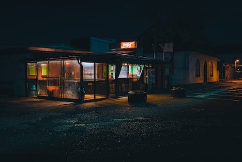 late night at the kiosk