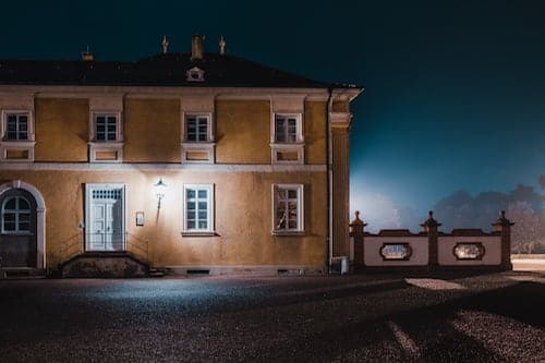 surrounded by scattering lights